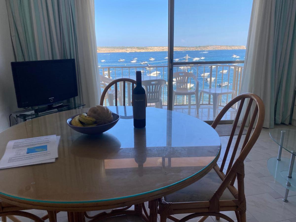 Sea Front Apartment At Mellieha Bay, Malta! Exteriér fotografie
